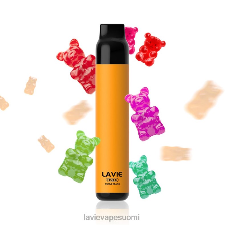 LAVIE Disposable Vape - LAVIE BAR 5000 puhallusta - max kummikarhuja D48VB282