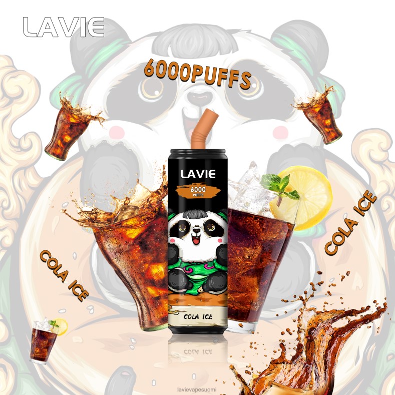 LAVIE Disposable Vape - LAVIE Coke BAR 6000 hengitystä cola jäätä D48VB276