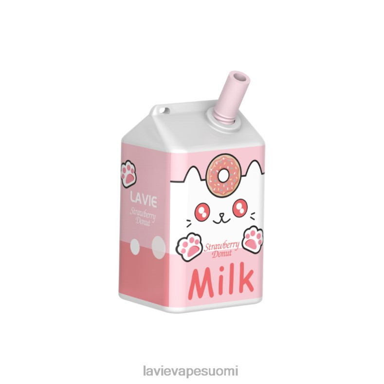 LAVIE Vape Helsinki - LAVIE MILK 7000 suihketta mansikka munkki D48VB177