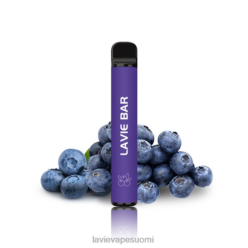 LAVIE Disposable Vape - LAVIE BAR 2% versio 800 puffaa mustikka D48VB318