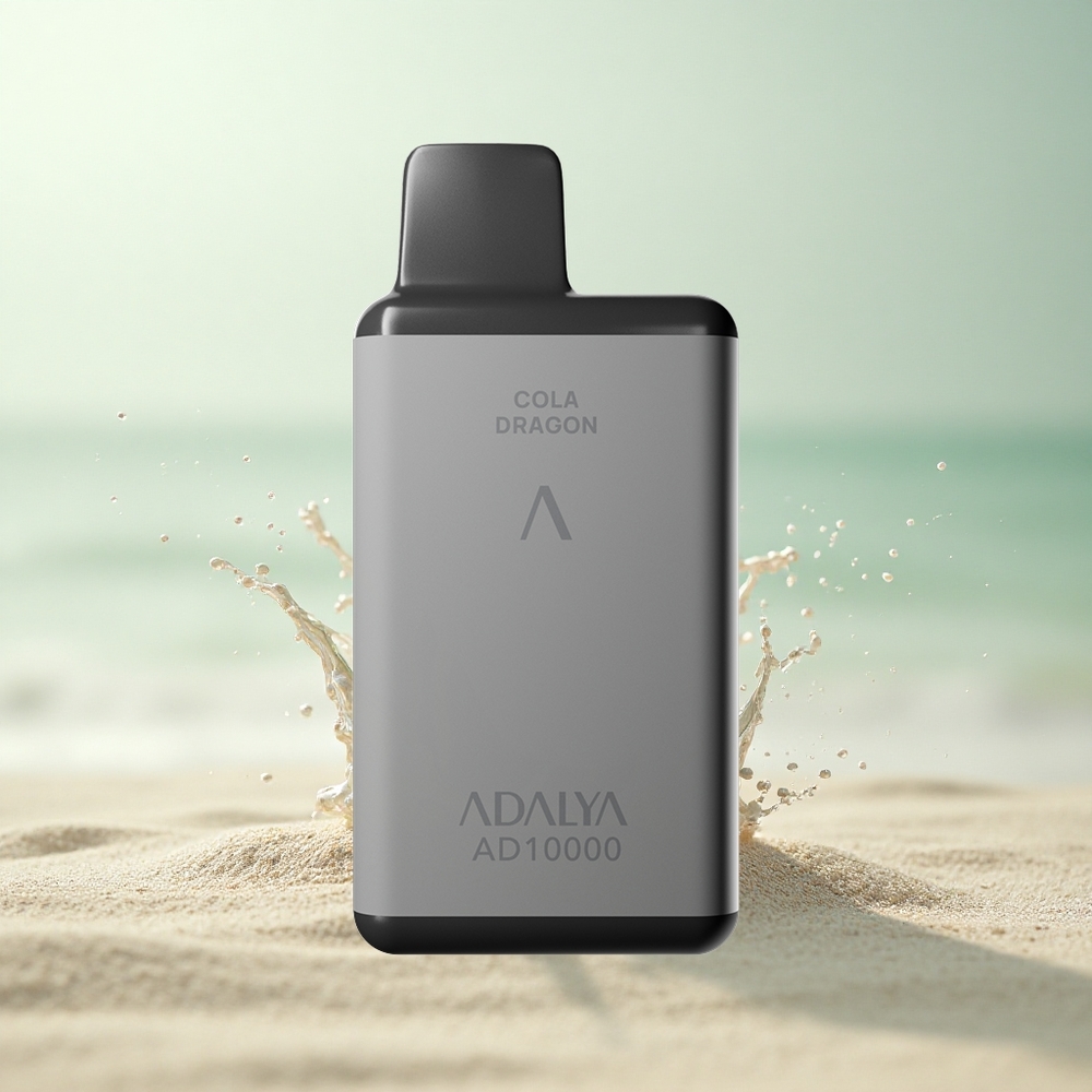 Adalya AD 10000 Puffs Kaktussuihke Space Gray USB-C