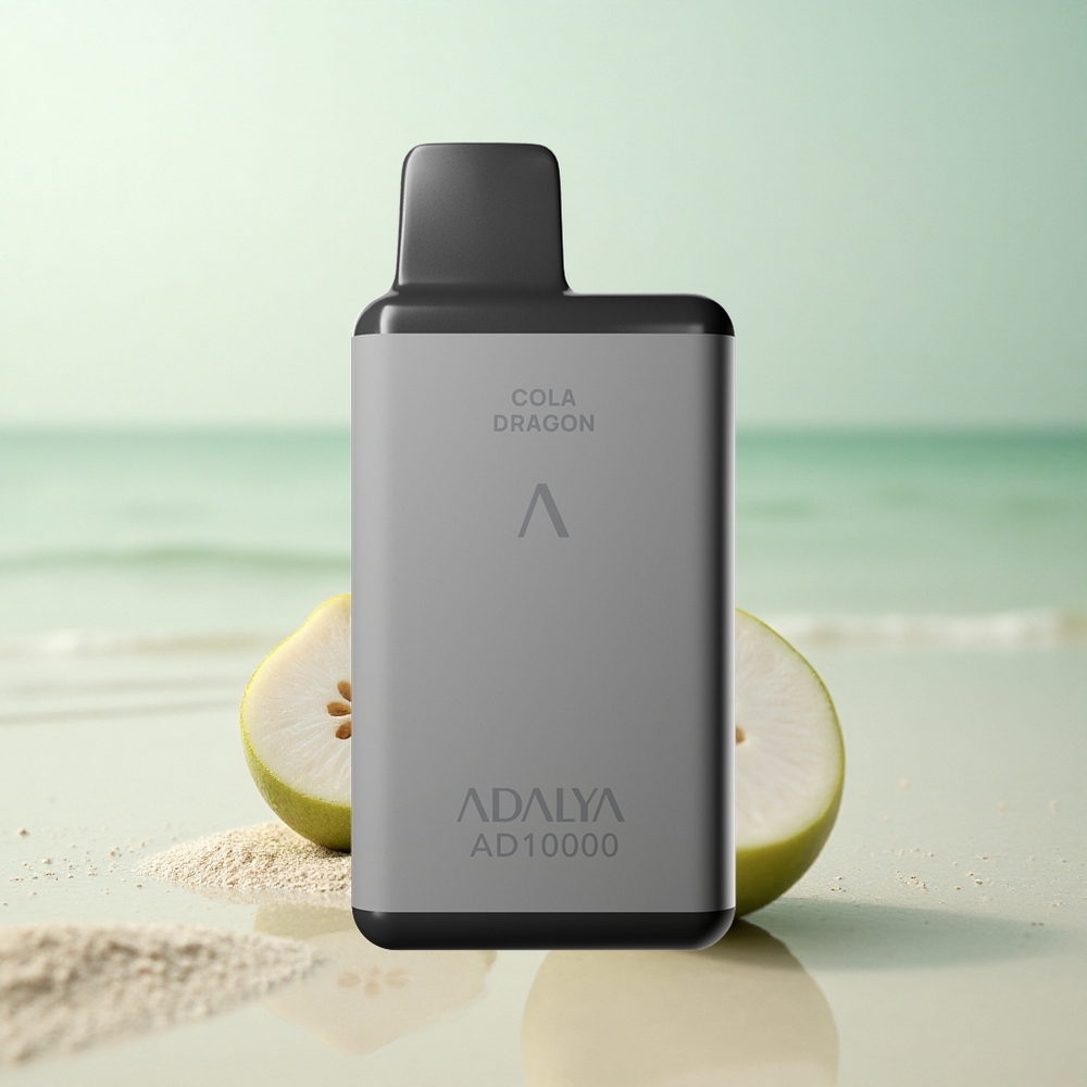 Adalya AD 10000 Puffs Mint Piste - Sininen hengitysvalo - 14 ml