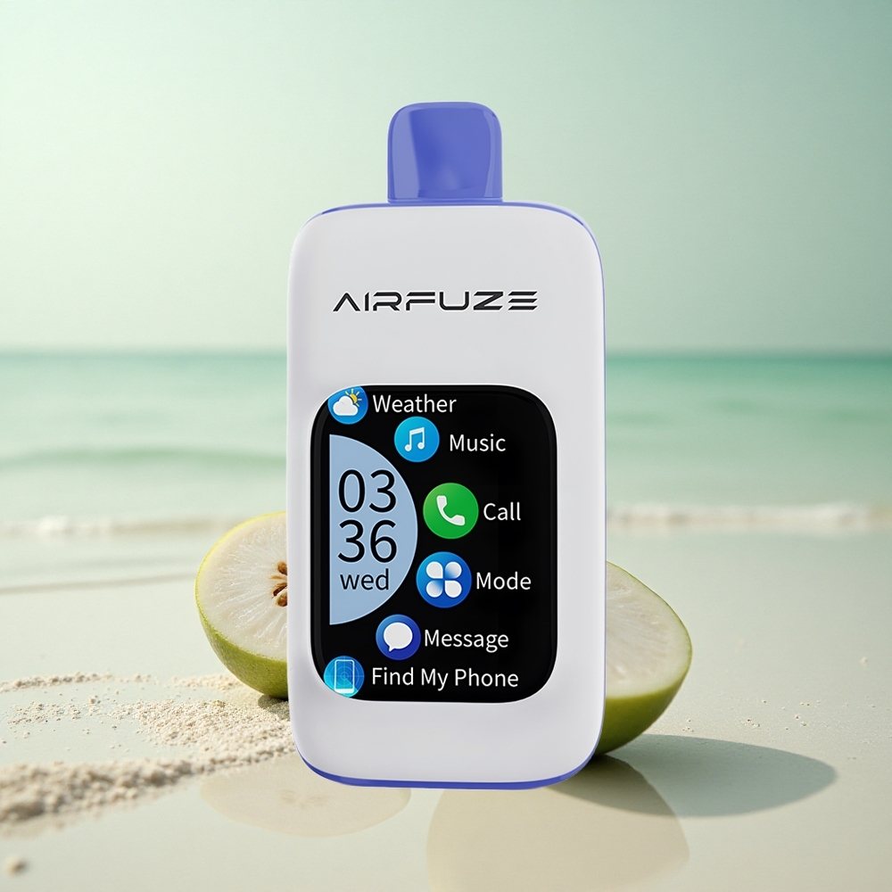 AirFuze Smart 30000 Puffs Miami Mint Älykäs 900mAh 5% Nikotiinia Type-C