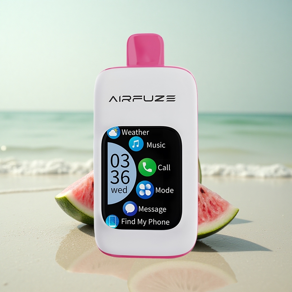 AirFuze Smart 30000 Puffs Mustikkavesimeloni 900mAh TFT-Kosketusnäyttö