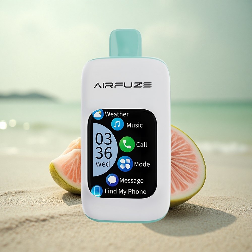 AirFuze Smart 30000 Puffs Sateenkaari Hedelmä Puuska 900mAh TFT