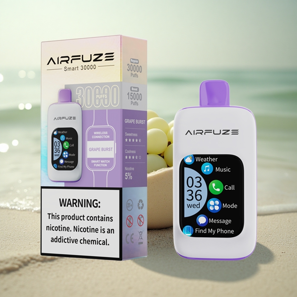AirFuze Smart 30000 Puffs Viiniräjähdys 900mAh TFT