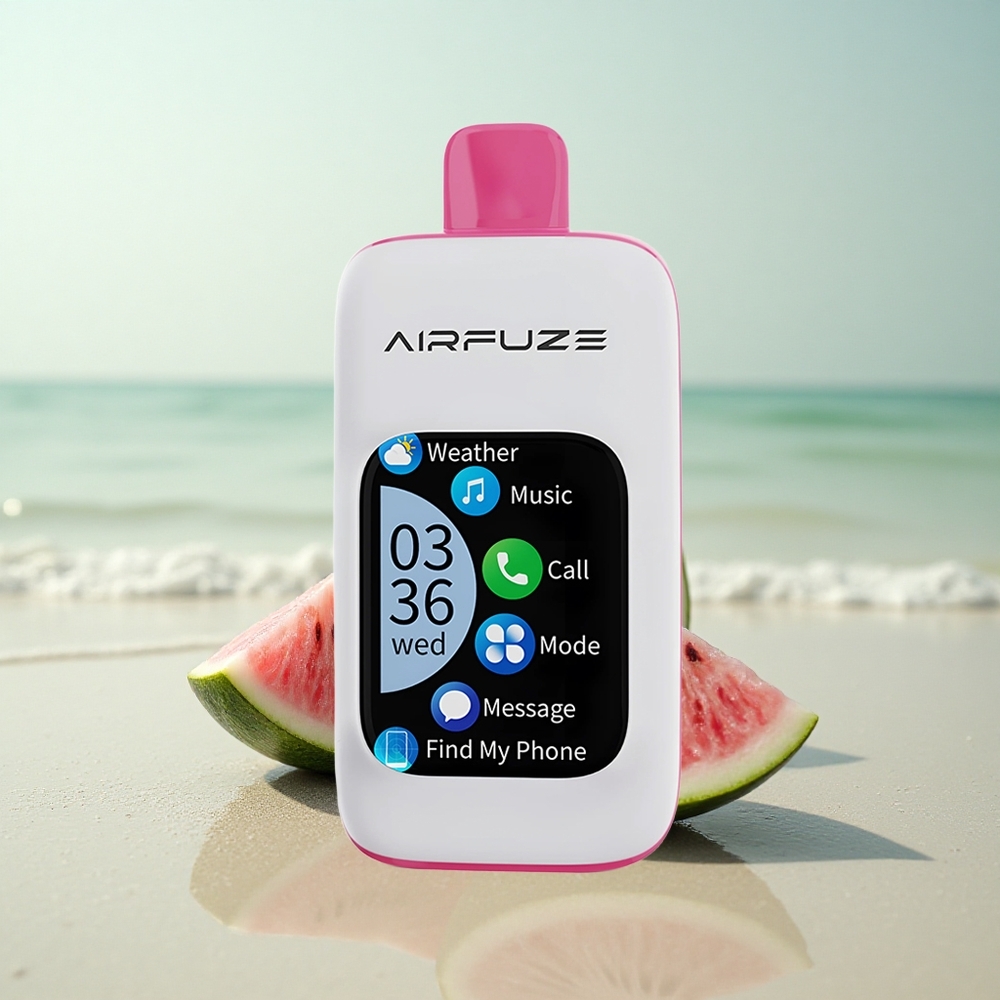 AirFuze Smart Pro 40000 Puffs Mustikka-Arbuusi Älykäs 900mAh Kosketusnäyttö 3-Tasoa