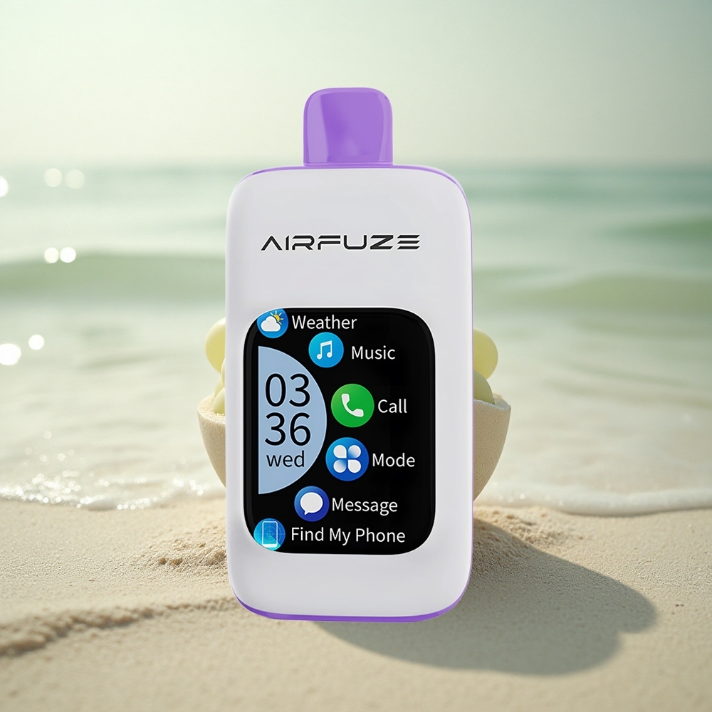 AirFuze Smart Pro 40000 Puffs Viiniräjähdys 900mAh Kosketusnäyttö Kolme Tilaa