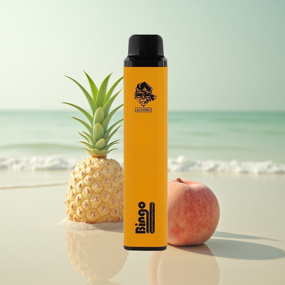 Aivono Aim Bingo 4000 Puffs Ananas Persikka 1000mAh 10mL