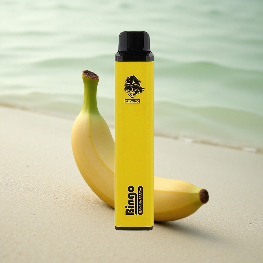 Aivono Aim Bingo 4000 Puffs Banaani Papaija 1000mAh 10mL