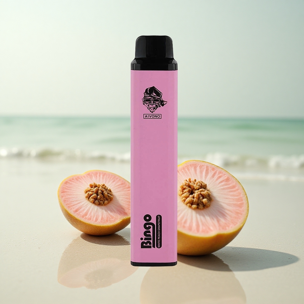 Aivono Aim Bingo 4000 Puffs Valkopersikka Greippi 1000mAh 10mL