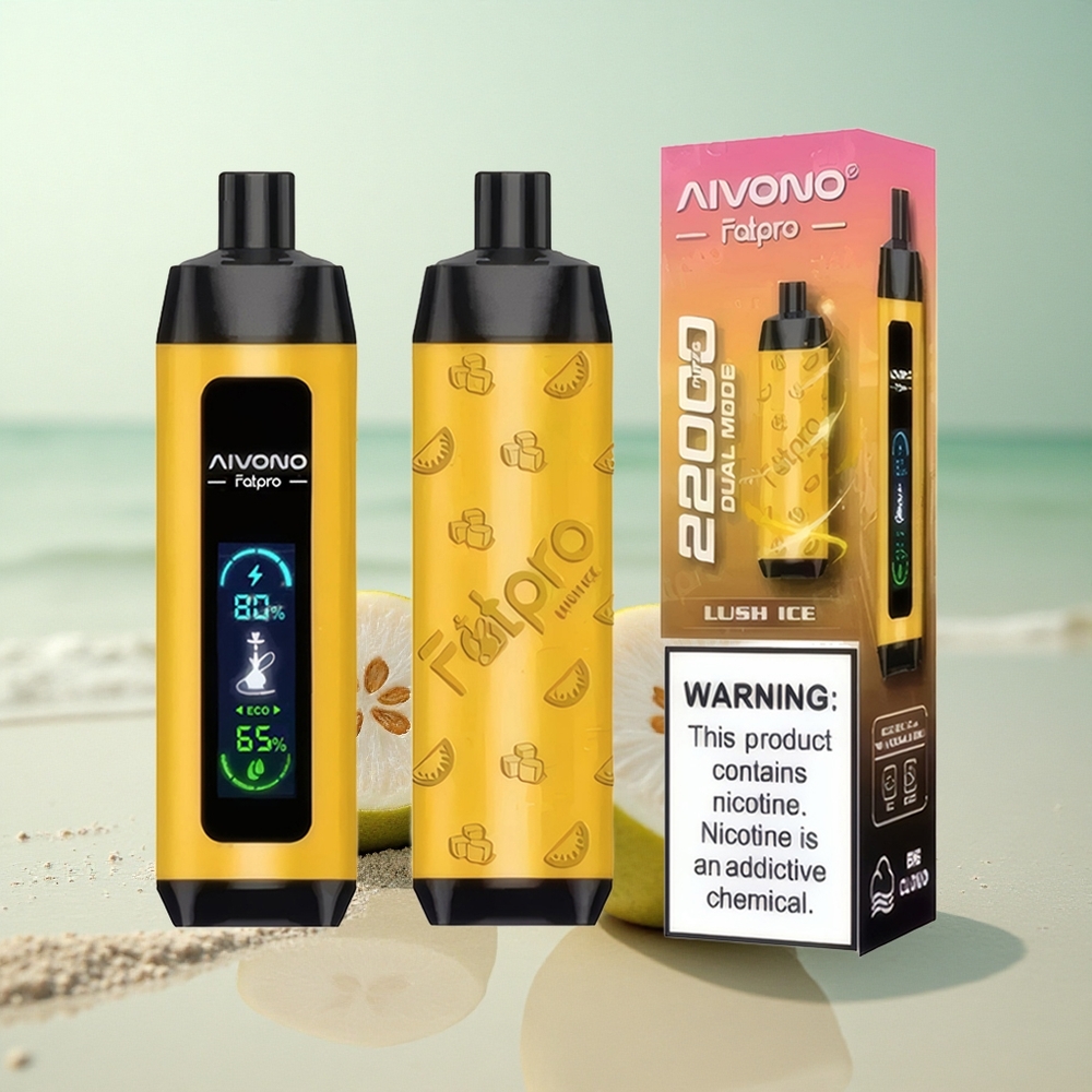 Aivono Aim Fatpro 22000 Puffs Jäätynyt Virkistys 28ml 0.6 ohm Mesh