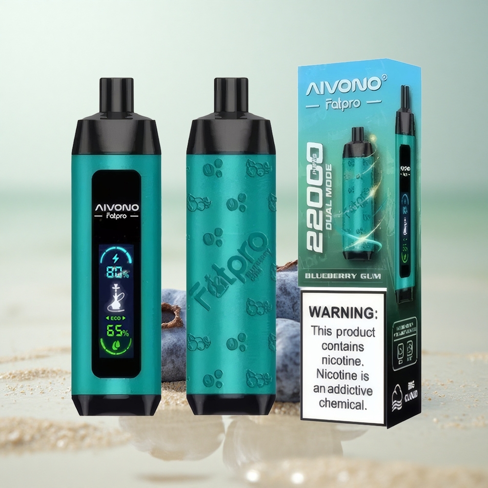 Aivono Aim Fatpro 22000 Puffs Mustikanyssy 28ml 600mA 0.6 ohm
