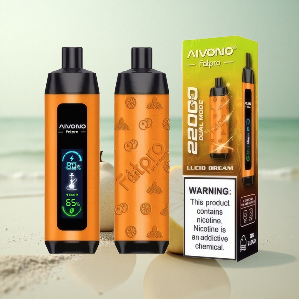 Aivono Aim Fatpro 22000 Puffs Selkeä Uni 28ml 0.6 ohm Mesh