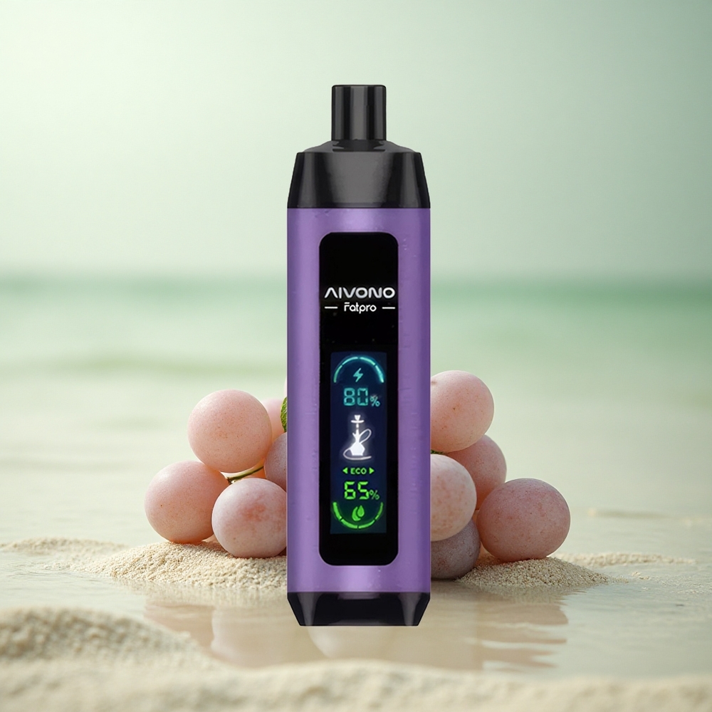 Aivono Aim Fatpro 22000 Puffs Viinirähkä 5% Nikotiinia 28ml E-neste 600mAh Ladattava