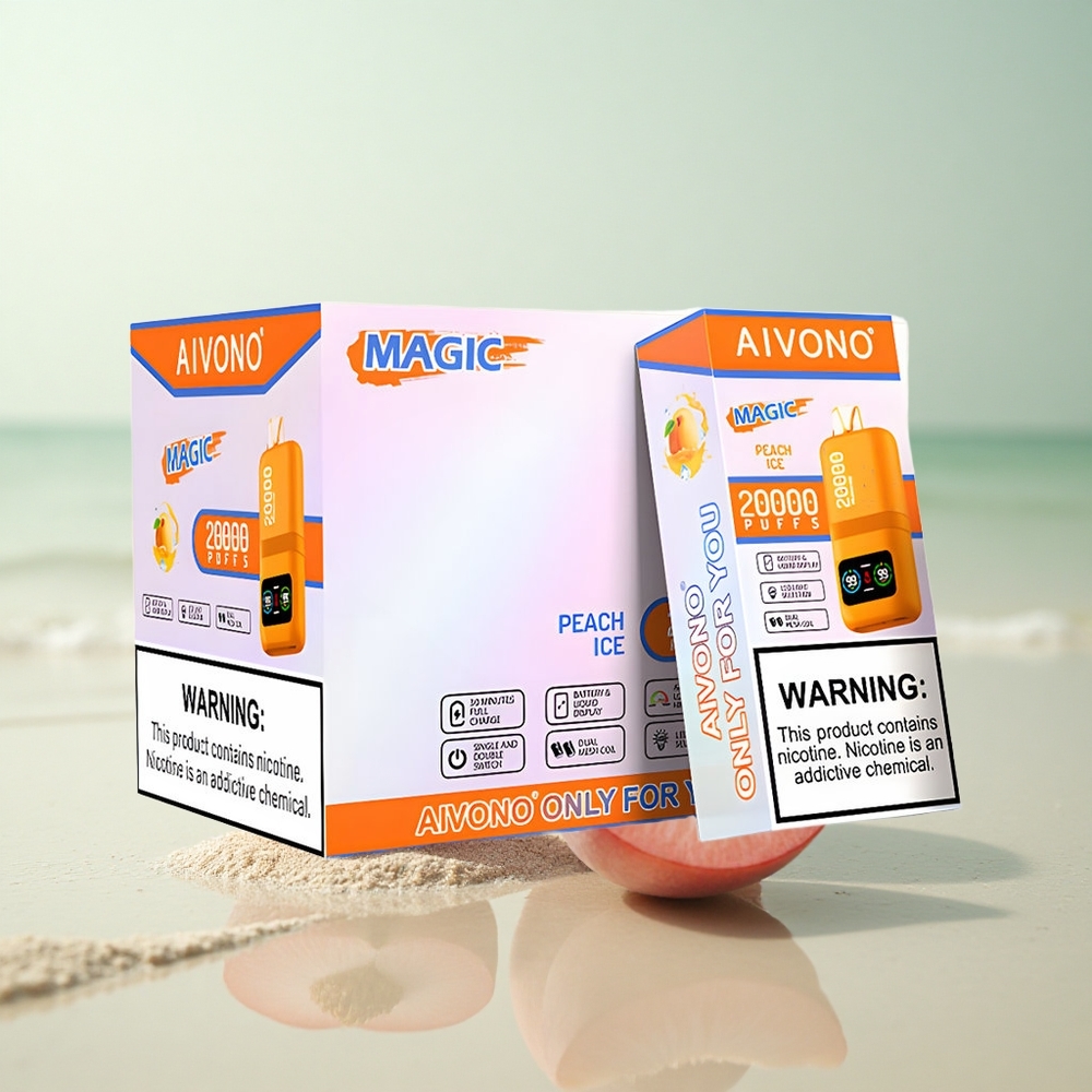 Aivono Aim Magic 20000 Puffs Persikka Jää Dual Mesh Type-C