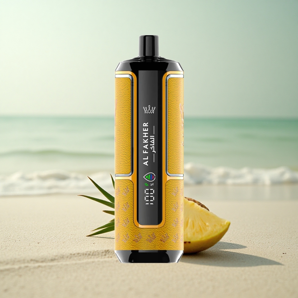 Al Fakher Crown Bar 15K Hypermax Mango-Ananas 22ml 600mAh Tyyppi-C