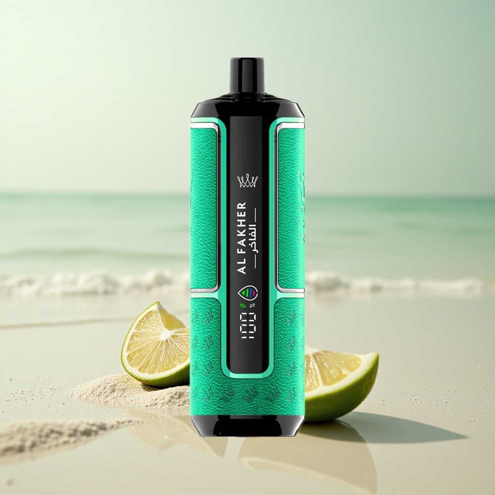 Al Fakher Crown Bar 15K Hypermax Sitruuna-Lime 22ml 600mAh Type-C