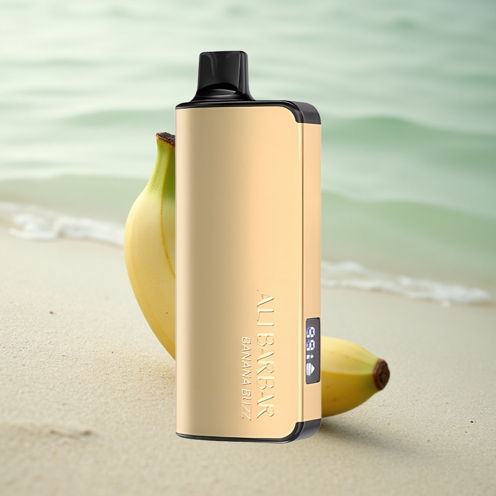 Alibarbar Ingot 9000 Puffs Banaani Hurina 2350mAh 22ml