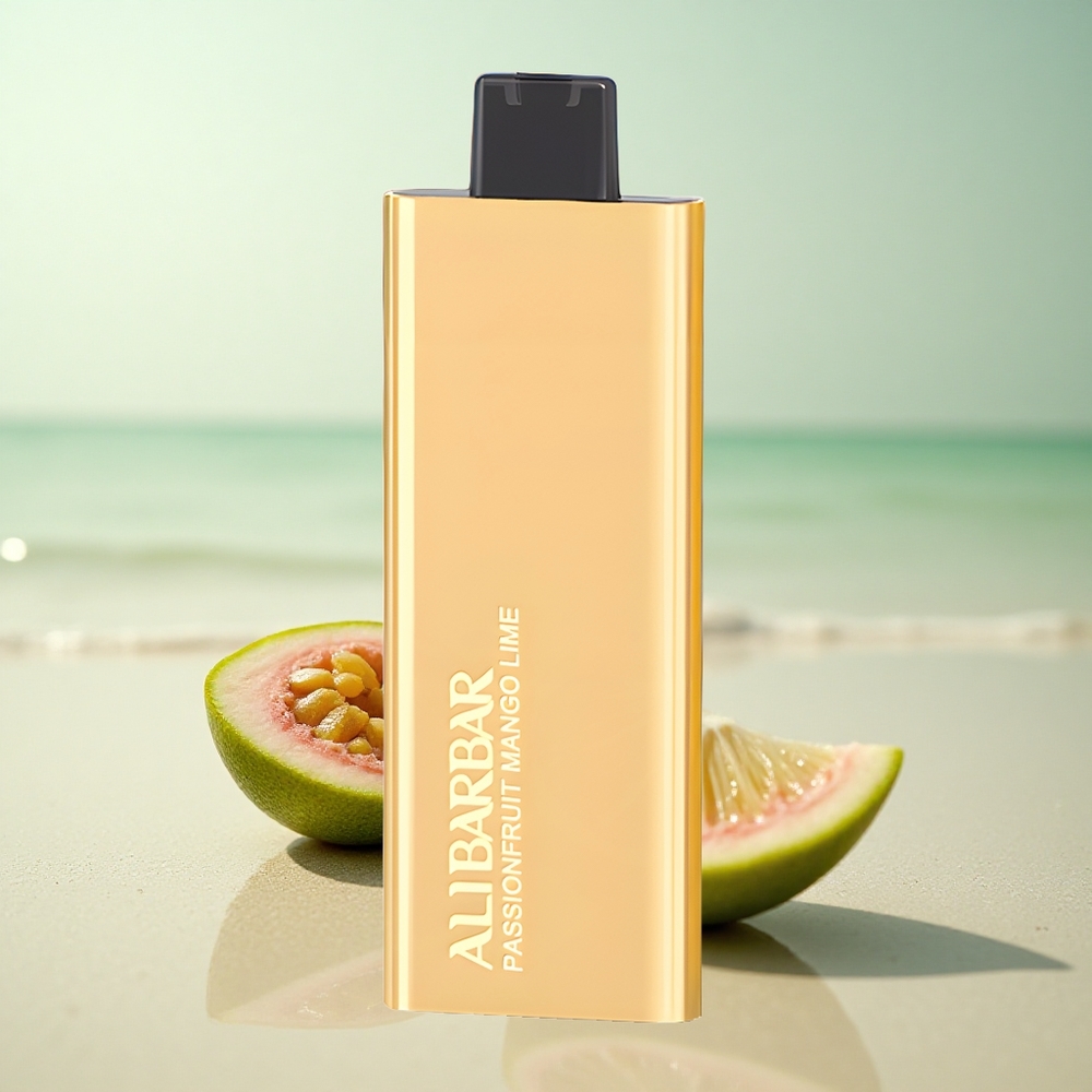 Alibarbar Pandora 7000 Puffs Passionhedelmä Mango Lime 17 ml 1.0 Ohm