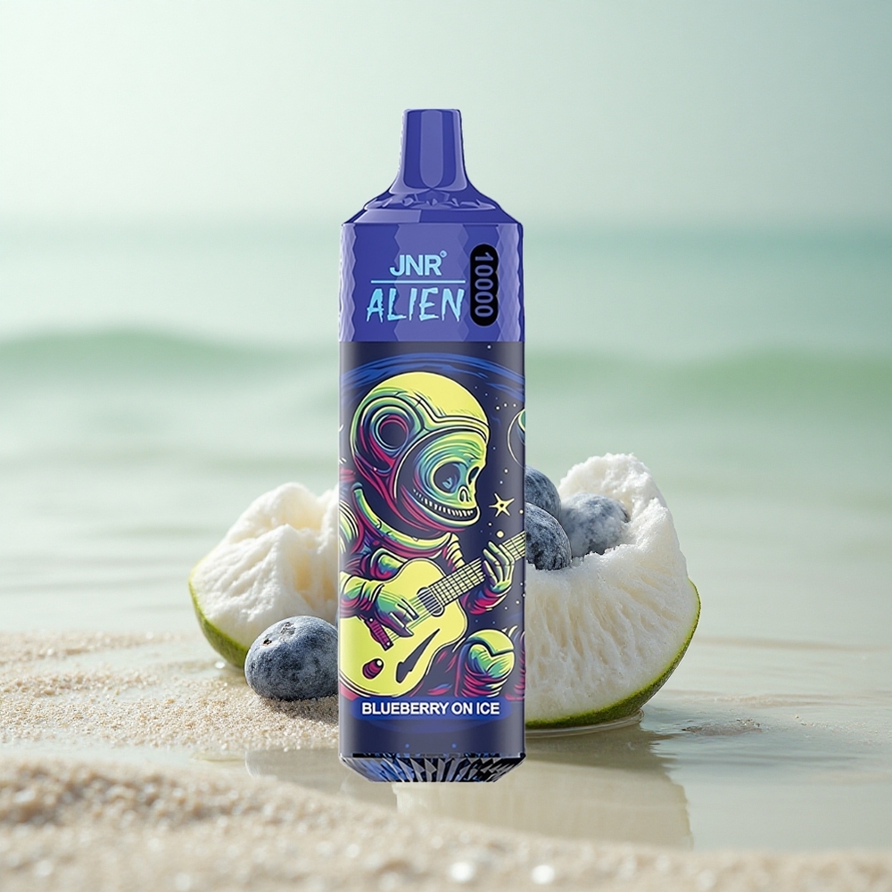 JNR Alien 10000 Mustikkajää (850mAh, Type-C, RGB)