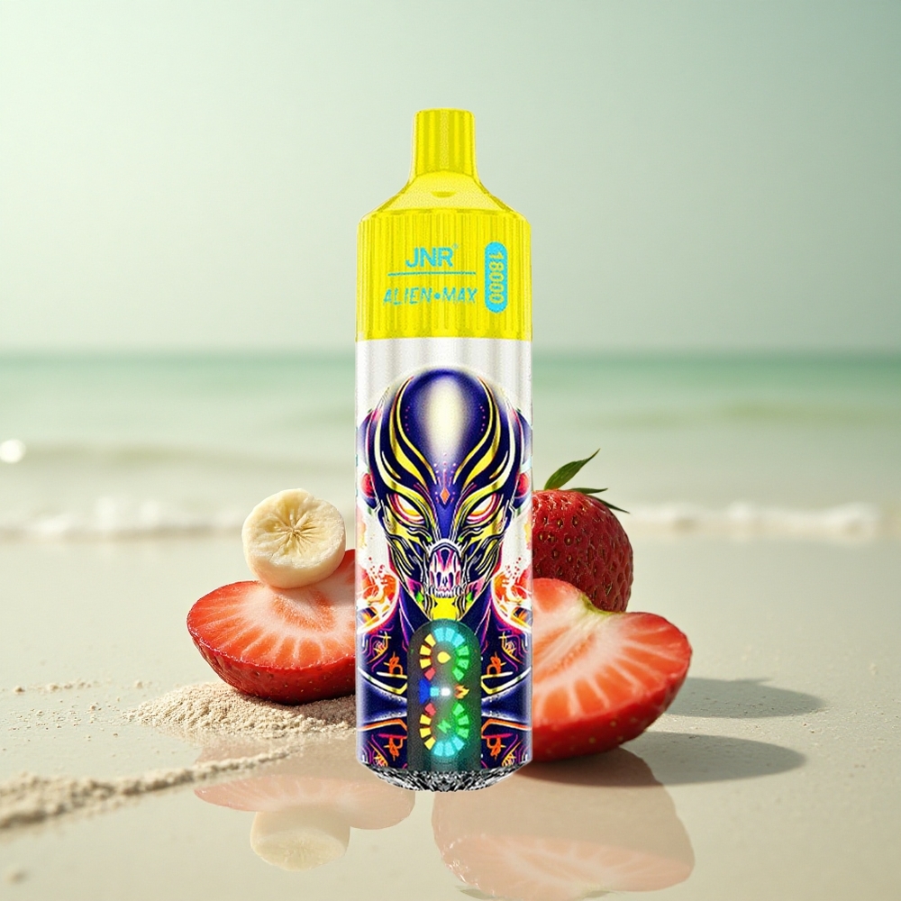 JNR Alien Max 18000 Mansikka Banaani Dual Mesh 28ml Type-C