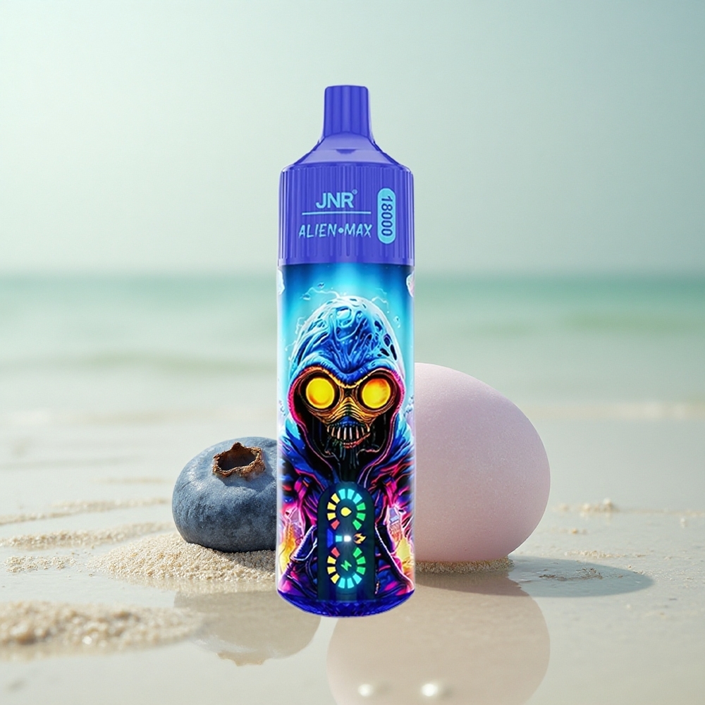 JNR Alien Max 18000 Mustikkakuplapurkka Dual Mesh & Type-C