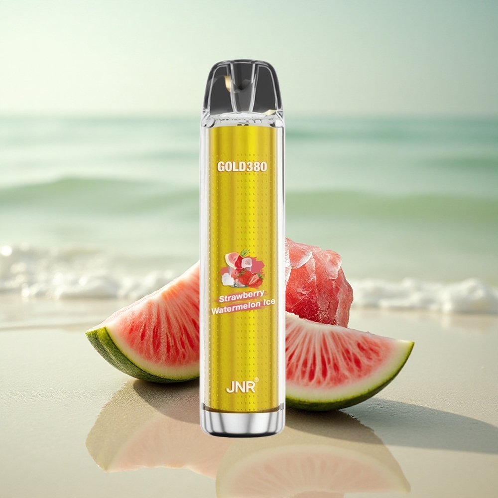JNR Gold380 6000 Mansikka-Vesimeloni-Jää 1500mAh 1.0ohm 13ml