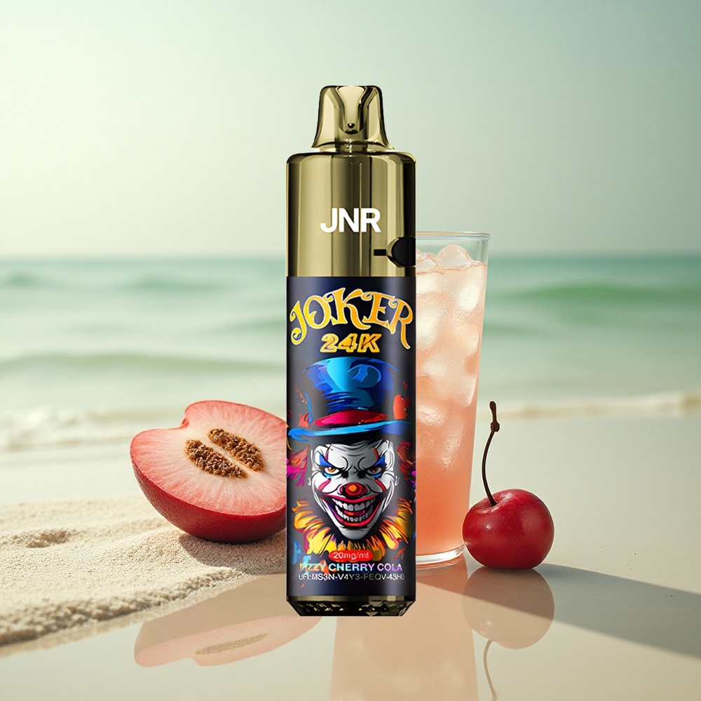 JNR Joker 24K Kirsikkakola Kupliva 10ml-Täyttö 2% Nikotiinia