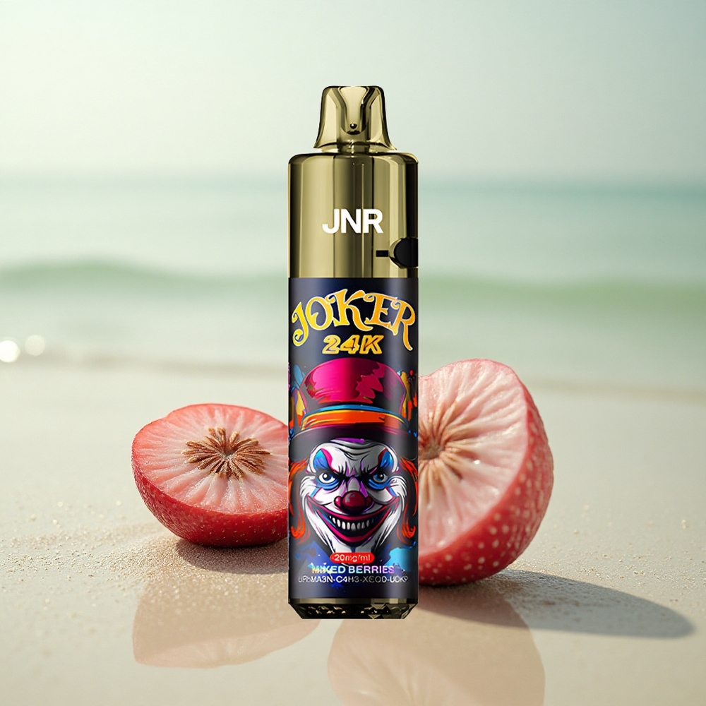 JNR Joker 24K Marjaseko 2% Nikotiinia 10ml Täyttömahdollisuus