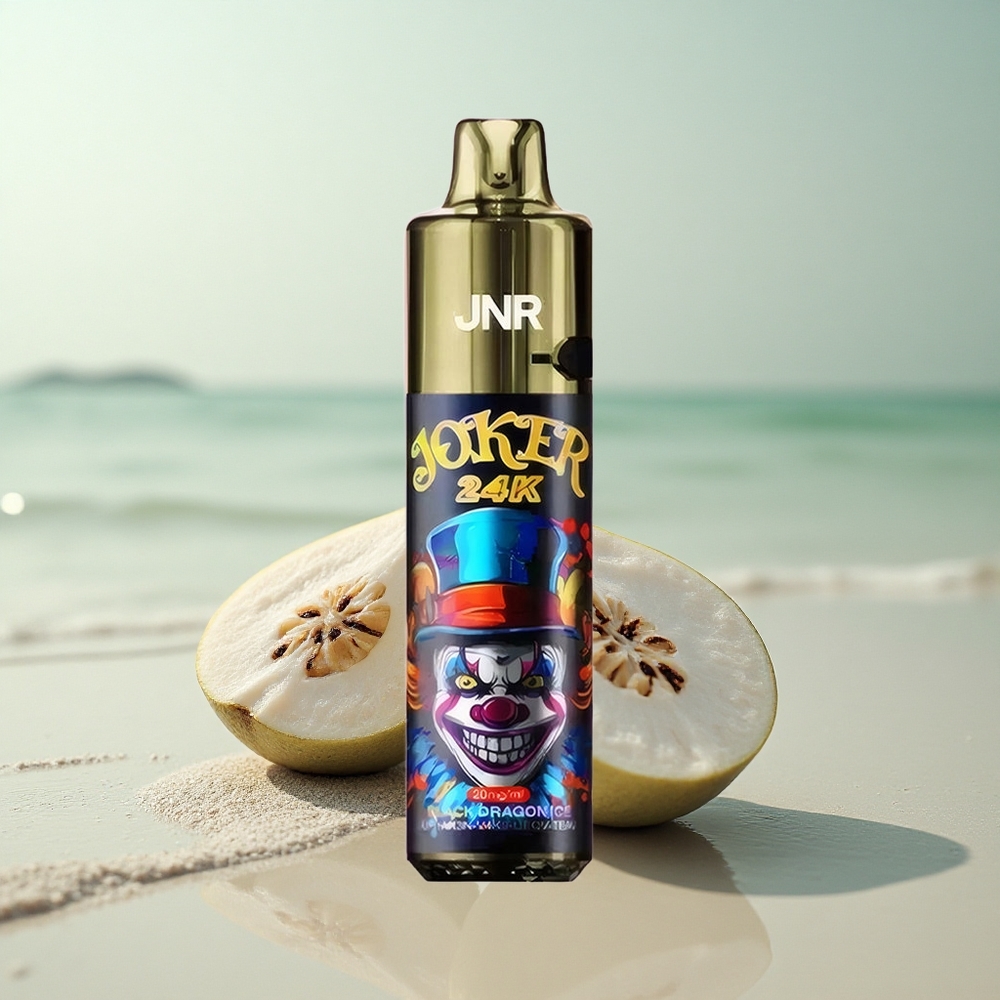 JNR Joker 24K Musta Lohikäärme Jää - 10ml Uudelleentäytettävä Pod, 800mAh Akku, 2% Nikotiinia