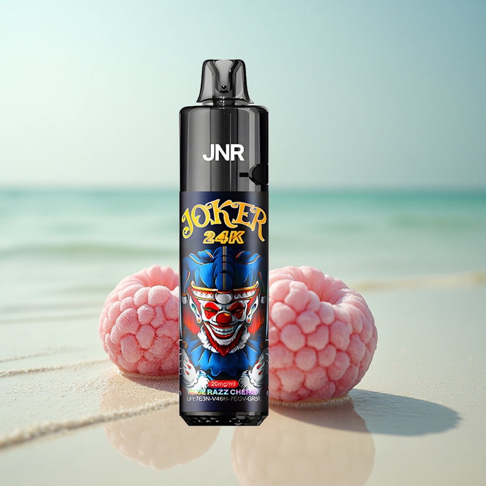JNR Joker 24K Sininen Vadelma-Kirsikka 2% Nikotiinia 10ml Täyttömahdollisuus