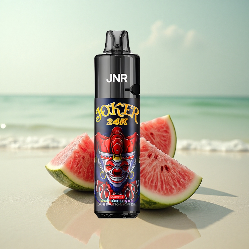 JNR Joker 24K Vesimeloni-Jää 2% Nikotiinia 10ml Uudelleentäytettävä