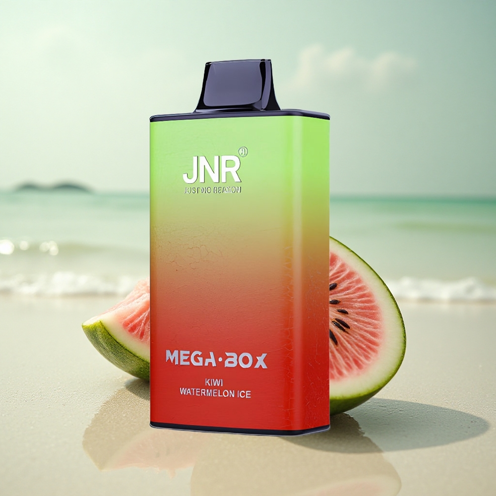 JNR Mega Box 25000 Kiivi-Arbuusi-Jää 30ml Kaksoiskela
