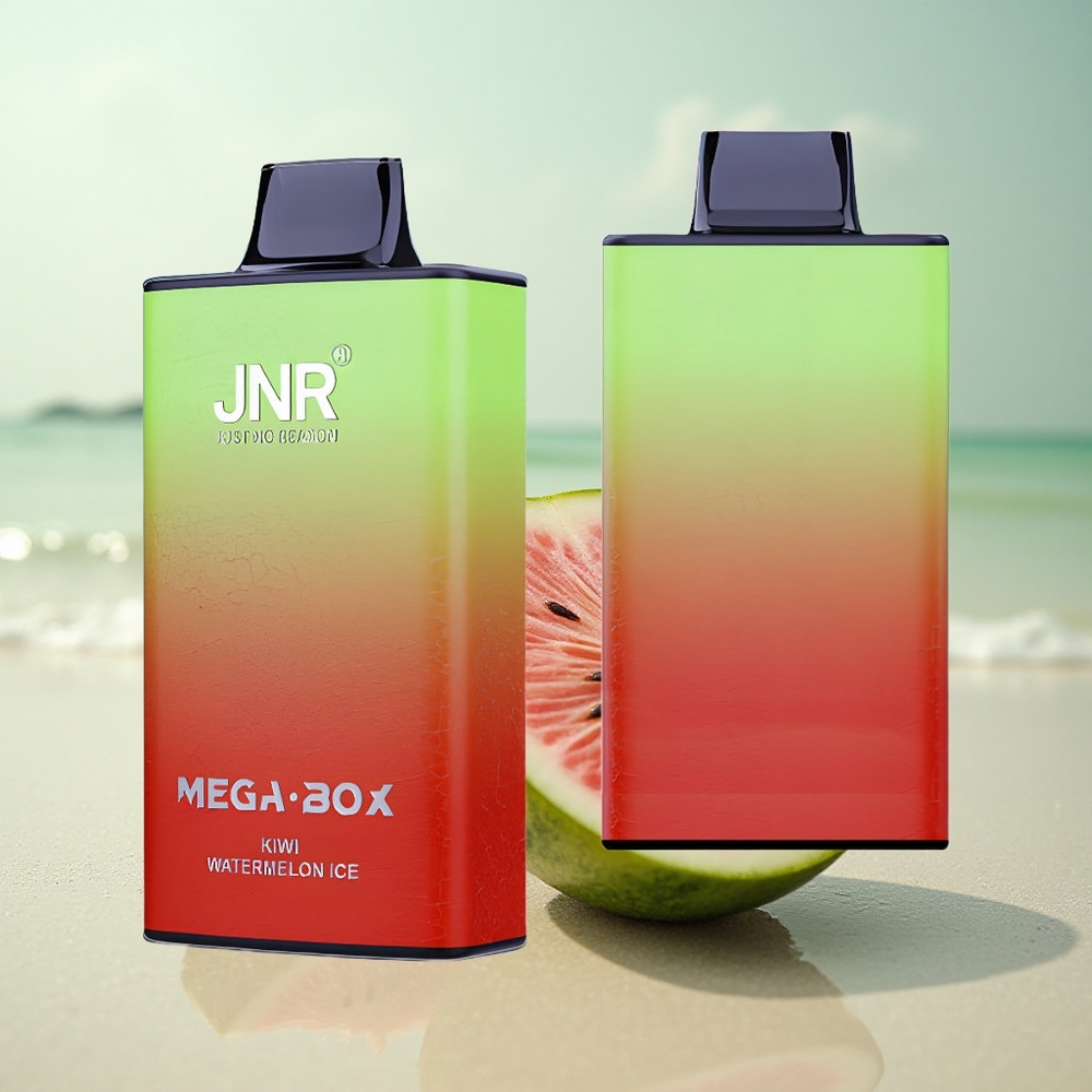 JNR Mega Box 25000 Kiivi-Arbuusi-Jää 30ml Kaksoiskela