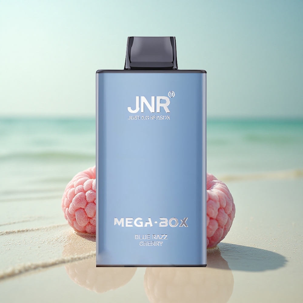 JNR Mega Box 25000 Sininen Vadelma-Kirsikka 30ml Type-C 850mAh