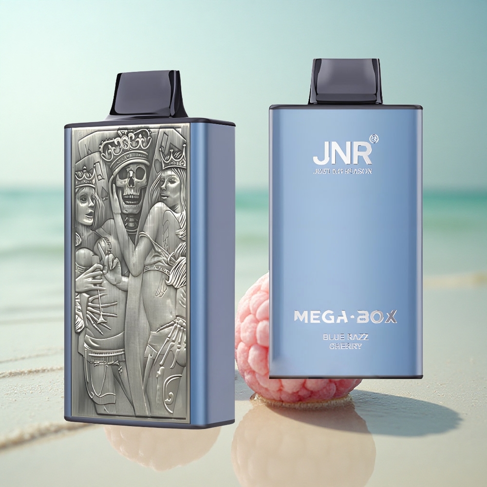 JNR Mega Box 25000 Sininen Vadelma-Kirsikka 30ml Type-C 850mAh