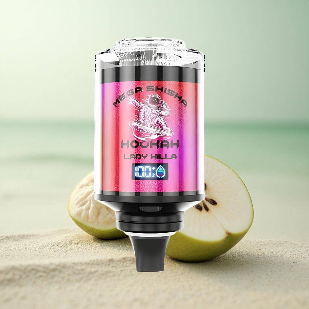 JNR Mega Shisha Hookah 100K Nainen Tappaja 60ml 2200mAh Type-C