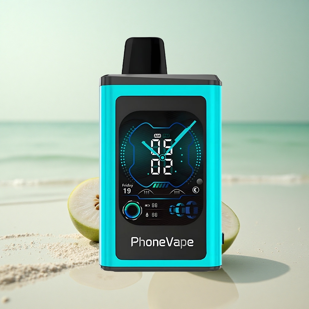 JNR PhoneVape 30000 Miami Mint Akku Turbo App-ohjattu