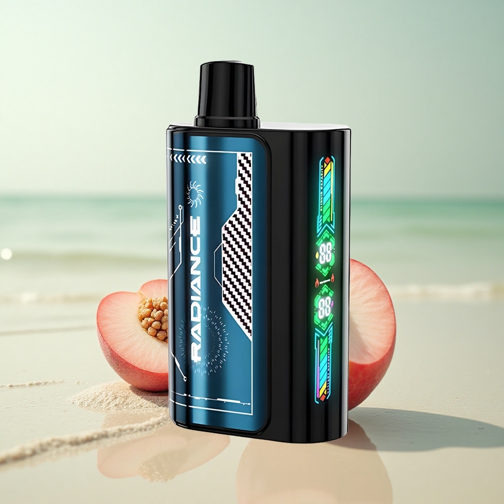 JNR Radiance 31000 Kesäpersikka Jää 28ml Dual Mesh 950mAh