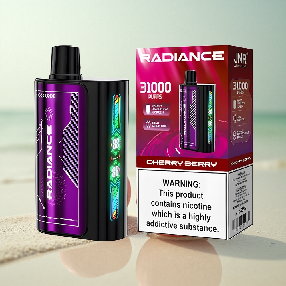 JNR Radiance 31000 Kirsikka-Marja 28ml Dual Mesh Akku