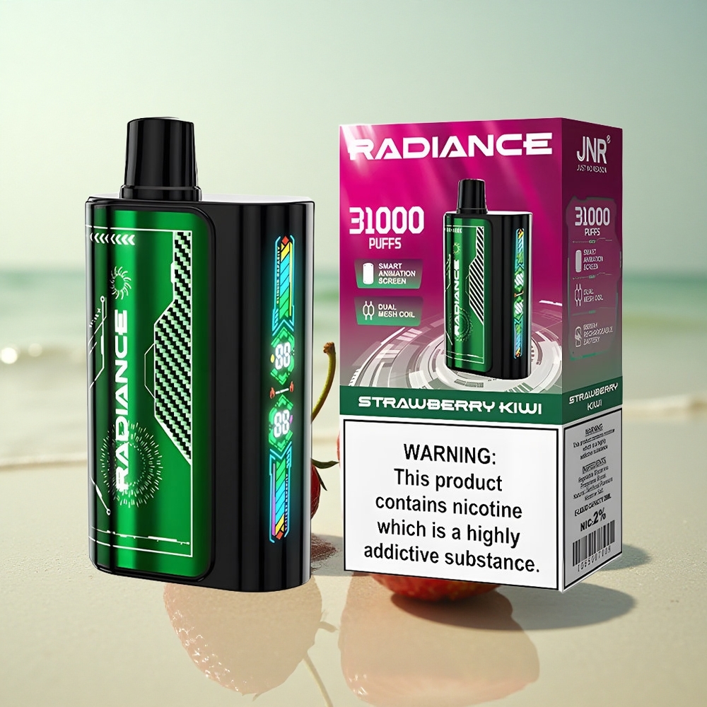 JNR Radiance 31000 Mansikka-Kiivi Dual Mesh 28ml 2%