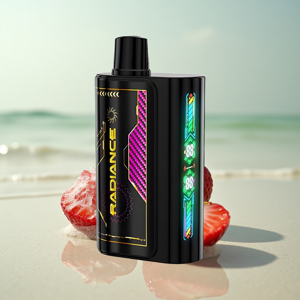 JNR Radiance 31000 Mansikkajää 28ml 950mAh Kaksoishäkkikela