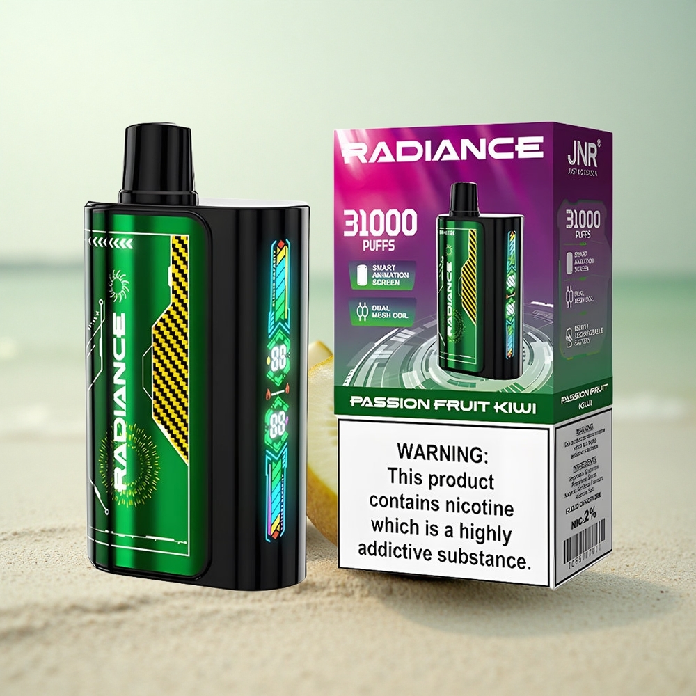 JNR Radiance 31000 Passionhedelmä Kiivi Dual Mesh 950mAh 28ml