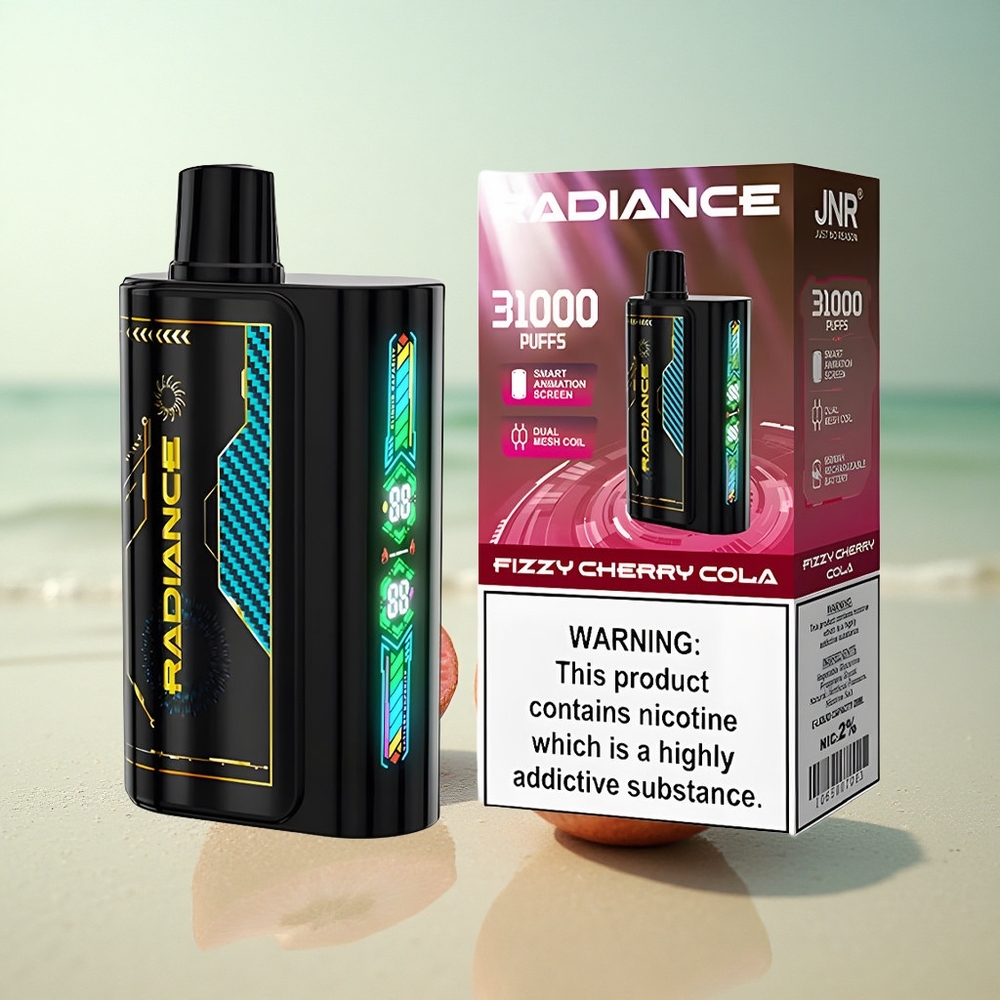 JNR Radiance 31000 Poreileva Kirsikka-Kola 28ml 950mAh 2% Nikotiinia