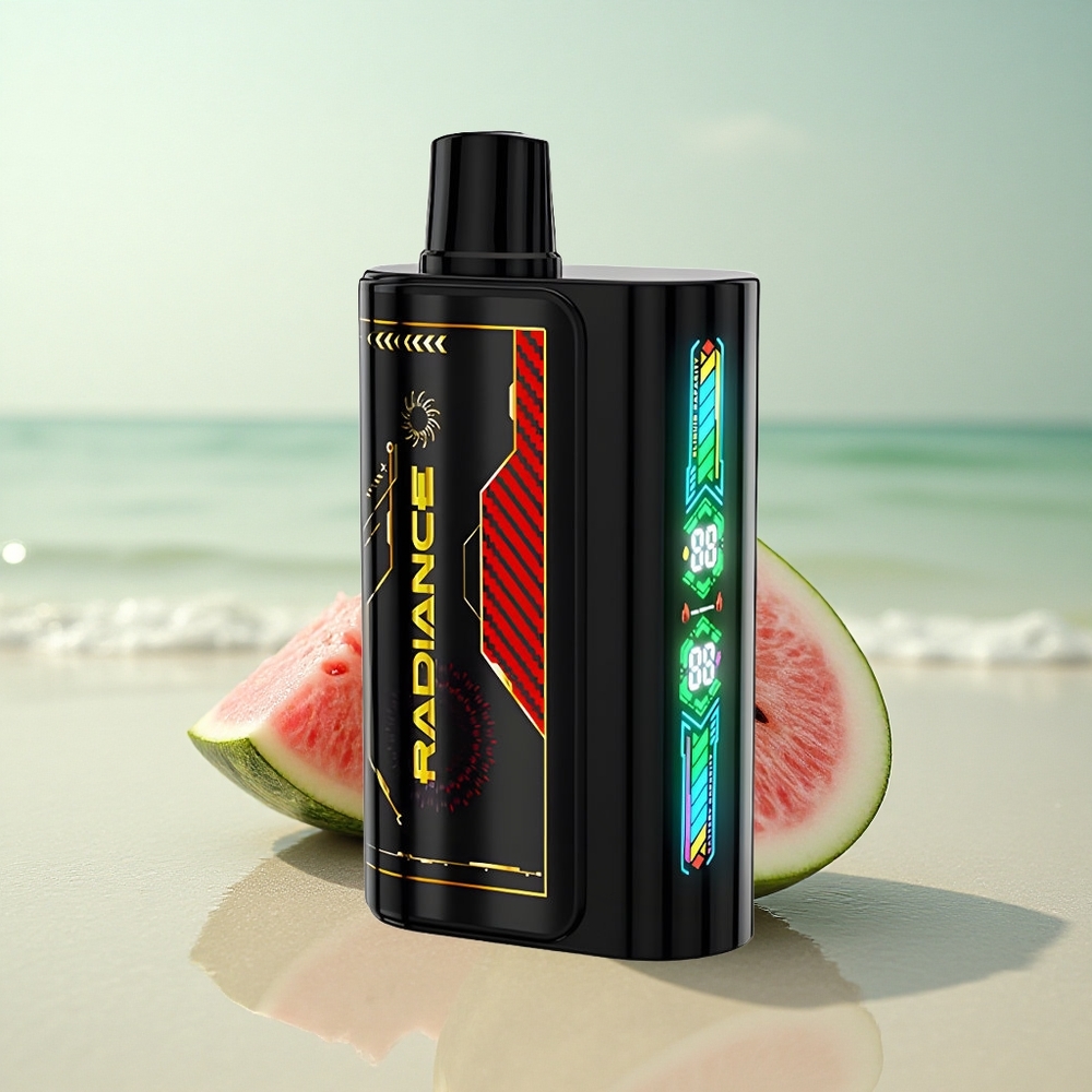 JNR Radiance 31000 Vesimeloni-Jää 28ml Kaksoisverkkokäämellä