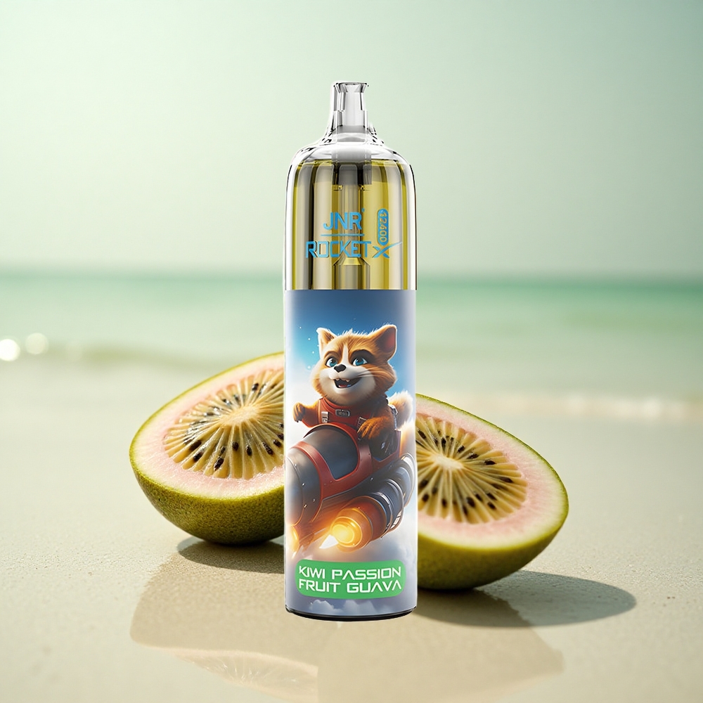 JNR Rocket-X 12400 Passion Guava Kiivi Säädettävä Ilmanvirtaus 850mAh