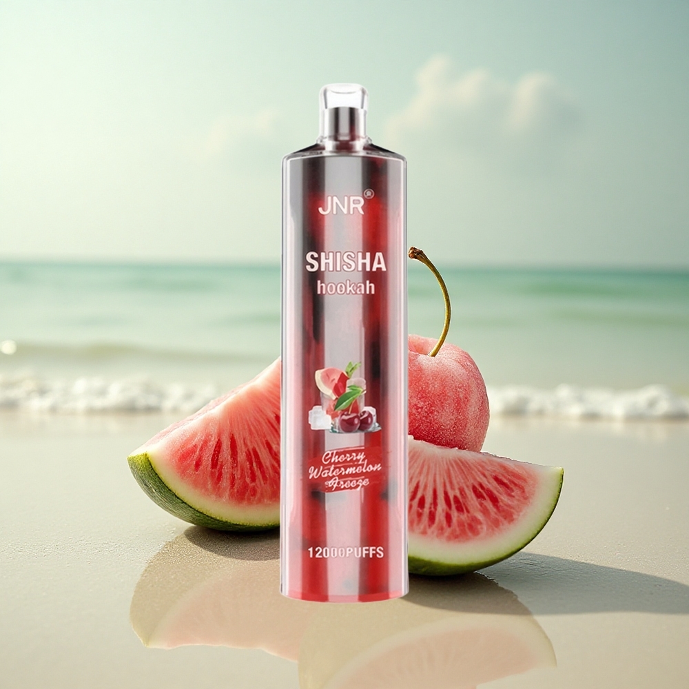 JNR Shisha Hookah 12000 Kirsikka-Arbuusi Jäädyke 24ml 750mAh Type-C