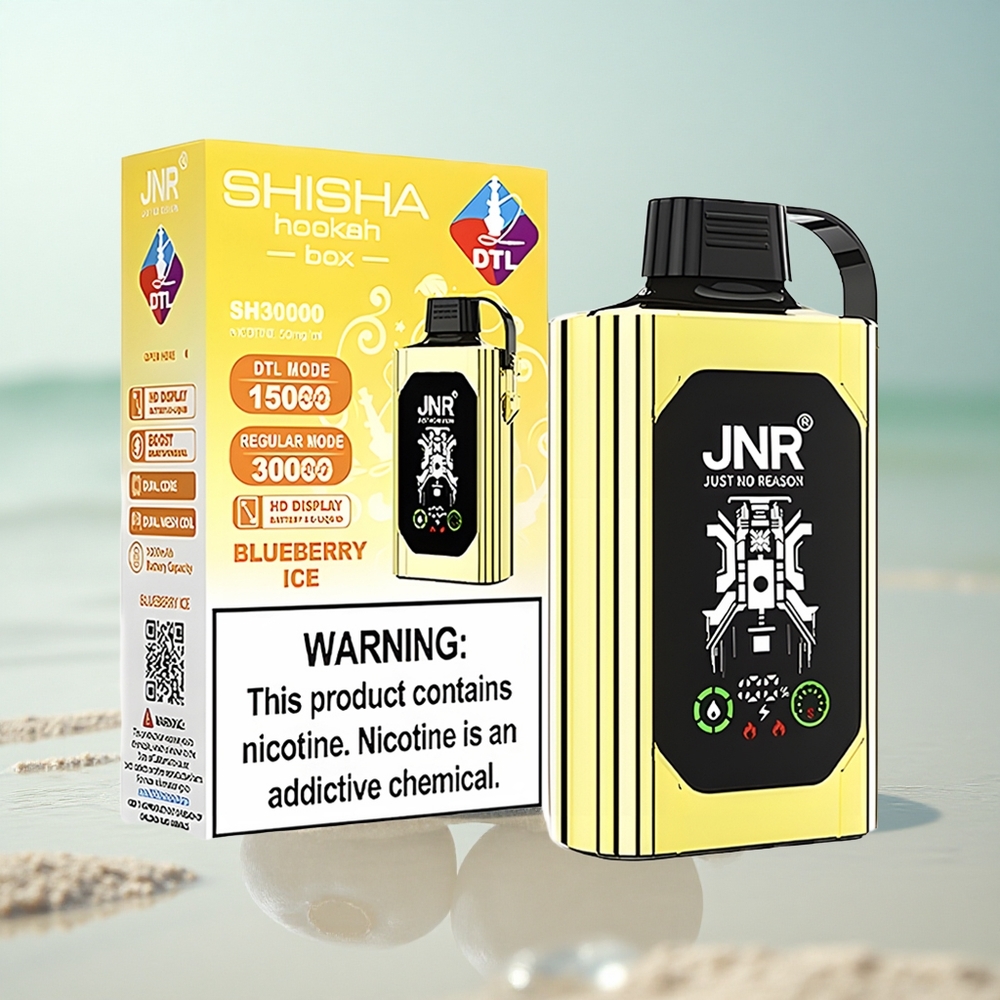 JNR Shisha Hookah Box 20500 Mustikka-Jää HD 1000mAh Type-C