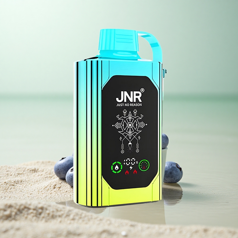 JNR Shisha Hookah Box 20500 Mustikka Mint HD 25ml Kaksoissydän